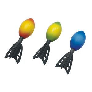 Pelota antiestrés de espuma de PU, bola suave para apretar con logo y color personalizado, con forma de cohete volador y cohete volador - Product Image 2