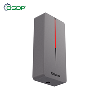 Lecteur de cartes RFID Mifare cryptées OSDP 2.2 RS485 en alliage de zinc IP65 étanche 125kHz 13.56MHz EM HID NFC Wiegand pour contrôle d'accès