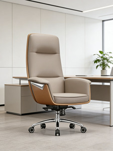 Silla de Oficina Ejecutiva Ergonómica Ajustable - 360 °   Silla de Masaje Giratoria con Reposacabezas - Product Image 6