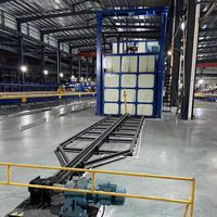 Horno de Envejecimiento con Carro YZ-AO-T9 de 9 Carros, 55KW, 19T, Multicombustible, Tratamiento Térmico T9