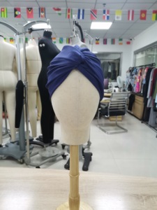 Turban <span class=keywords><strong>Burkini</strong></span> personnalisé <span class=keywords><strong>Bonnet</strong></span> de bain avec imprimé floral Séchage rapide et respirant Taille Plus pour adultes XS Bas quantité minimale de commande Logo personnalisé - Product Image 5