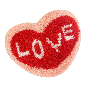 Conjunto de DIY trava gancho tapete Kits com padrão coração para <span class=keywords><strong>Cross</strong></span> <span class=keywords><strong>Stitch</strong></span> entusiastas-Costura & Tecelagem Brinquedos - Product Image 5