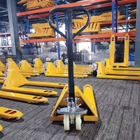 Montacargas Manual de Alta Calidad para Carga/Descarga en Almacenes, Carretilla Elevadora Manual de 2-35 Toneladas, Vehículo de Transporte Hidráulico