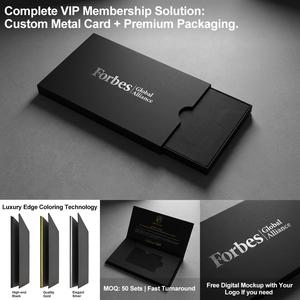Luxe spiegelafwerking metalen creditcard blanks voor lasergravering, gepolijste zilveren roestvrijstalen kaart met premium geschenkverpakking - Product Image 6