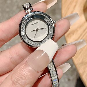 2025 New Design Fashion Girls Watch with Flowing Water Diamonds and a Simple Custom Ladies' <b>Bracelet</b> - Product Image 5