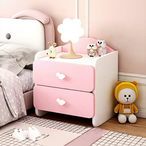 Детская прикроватная тумбочка, современная, практичная, с местом для хранения, высококачественная мебель для детской спальни. - Product Image 4