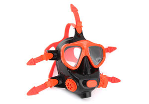 Máscara de Buceo de Cara Completa 180 °   Soporte para Cámara con Vista Panorámica, Compatible con Tanques de Buceo <span class=keywords><strong>SMACO</strong></span> 1L/1.9L para Buceo y Snorkel - Product Image 2