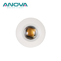 Mini spot lumineux led encastrable pour l'intérieur et l'extérieur, imperméable conforme à la norme ip65, luminaire circulaire, idéal pour une vitrine