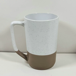 Taza de Cerámica Bicolor Semiglaseada al por Mayor de Fábrica, Taza de Café con Bloques de Color, Logotipo Personalizado para Regalos Promocionales, Caja a Granel - Product Image 2