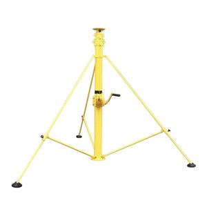Mât télescopique jaune de 12 m de haut, mât télescopique chinois en vente - Product Image 2