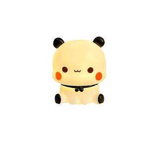 गर्म बिक्री कला डेको शैली सिलिकॉन पशु कार्टून पांडा नाइट डेस्क लाइट लैंप बच्चों बेडरूम सजावटी लिविंग रूम गिफ्ट - Product Image 2