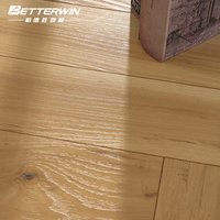 High Quality 8mm Timber Wooden Laminate Floor Durable Waterproof Glossy Click Installation Type AC3 Wear-Resistant