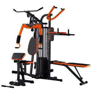 Kommerzielles Fitness studio Multifunktion strainer Drei-Stationen-Fitness gerät