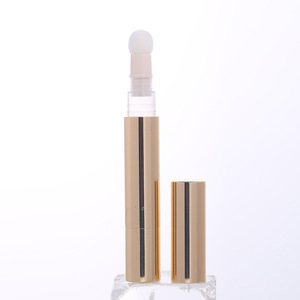 Custom Made <b>Lip</b> Gloss Stick Tube Transparent Plastic Cosmetic Packaging 22.846ml Refillable For Makeup Application - Product Image 2