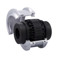 Accouplement rigide 45 #   Composant OEM en acier au carbone personnalisable pour applications électriques, marque SFS, garantie 1 an