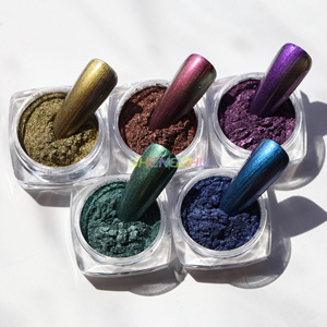 Shengzhu Naturel Mica Pigment Holographique Mica Poudre Couleur Perle Poudre <span class=keywords><strong>Pour</strong></span> Nail Art - Product Image 3