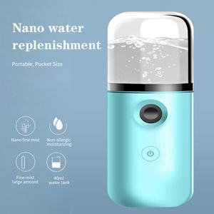 Usb Facial <b>Steamer</b> Ionic USB Cable Charging Mini Portable Nano Mist Sprayer Facial Led 1 Year / 12 Months,1 Year Nano Gold Water - Product Image 3