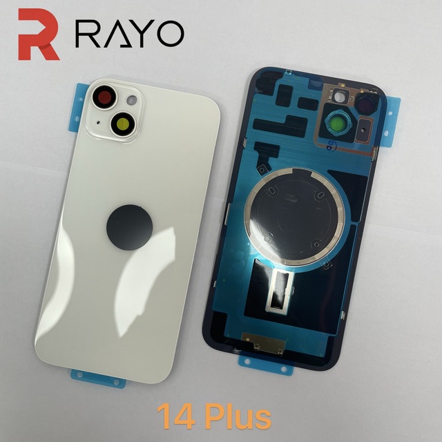 OEM Repair Parts Housing with Camera Lens Magnetic Battery Door Cover Back Glass for iPhone 14 14Plus 15 15Plus 15Pro 16Pro Max