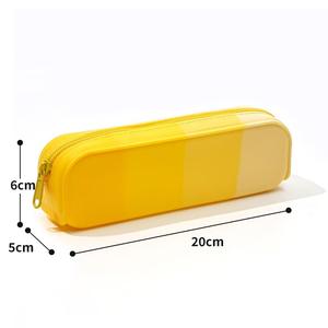 Esthetische Siliconen Etui Meerdere Kleuren Kleine Potlood Etui Elegant En Praktisch - Product Image 4