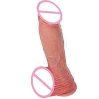 Juguete Sexual para Adultos, Dildo Eléctrico Grande, Textura Suave, Realista, Dispositivo de Masturbación Femenina, Juguetes Sexuales