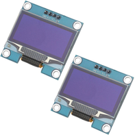 Módulo de Pantalla LCD OLED SSH1106 de 1.3 Pulgadas, IIC I2C Serial, 128x64, 2 Piezas, Suministro al por Mayor