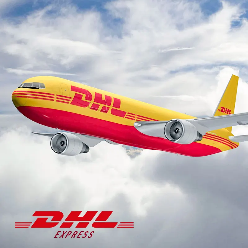 Livraison porte à porte par un transitaire DHL express de la Chine aux États-Unis, Allemagne, France, Canada, Pologne, Suède et Europe