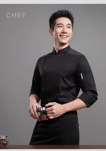 <span class=keywords><strong>Giacca</strong></span> da Chef Francese Doppiopetto - Resistente alle Macchie e al Calore per Cucine Professionali - Product Image 6