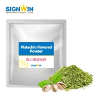 Mélange de pistaches fabriqué à Taïwan pour pâtisserie, facile à dissoudre, emballage en sachet aluminium HACCP