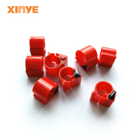 ISO11784/11785 Identification Smart Ring RFID 125KHZ Benzing ABS Material Foot Rings Tag pour les oiseaux comme les oiseaux de poulet Pigeon