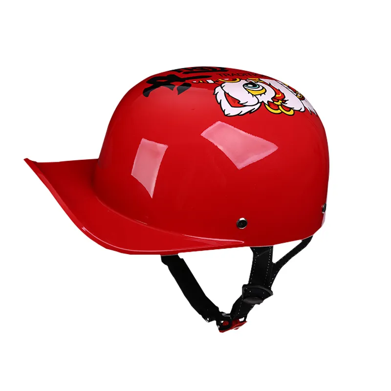 Boné de segurança para capacete, capacete de motocross com viagem