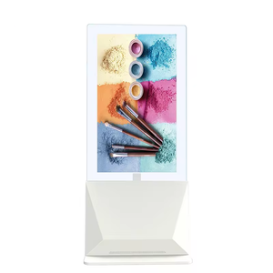 Affichage numérique intérieur à double écran tactile Android sur pied de <span class=keywords><strong>43</strong></span>, 49 et 55 pouces pour hall de centre commercial - Product Image 1