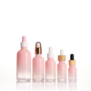 ขวดหยดน้ำสีไล่ระดับสีขวดแก้วใส่น้ำมันหอมระเหยแบบพกพาภาชนะบรรจุเซรั่มเข้มข้นสำหรับบำรุงผิว - Product Image 2