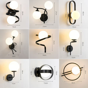 Applique murale d'intérieur LED moderne 6W avec corps en fer pour salon chambre restaurant hôtel ou villa à usage décoratif pour la maison - Product Image 3