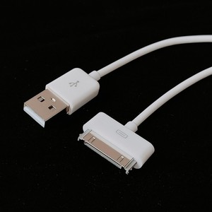 1 mét USB để 30 pin kết nối cáp cho iPhone <span class=keywords><strong>4</strong></span> 4S 3GS iPad 3 2 1 <span class=keywords><strong>Ipod</strong></span> cảm ứng Nano cổ điển sạc Sync Dock đen/trắng - Product Image 6