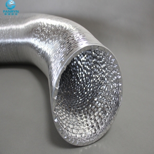 Conduit <span class=keywords><strong>flexible</strong></span> acoustique isolé en <span class=keywords><strong>aluminium</strong></span> pour la ventilation - Product Image 1
