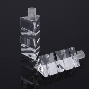 ชิ้นส่วนเครื่องจักรกลซีเอ็นซีอะคริลิคใสทำจากพลาสติกโพลีคาร์บอเนตแก้วอะคริลิค - Product Image 4