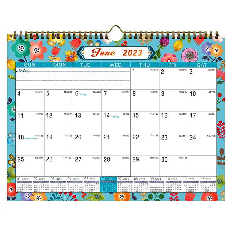 2023 Promotionele Nieuwe Ontwerp A3 Bureau Kalender Muur Flip Perpetual Maandelijkse Planner Kalender