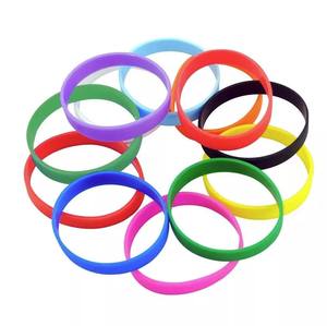 Özel logo ile silikon kauçuk bilezik donut spor bilezik olay bileklik bilezik - Product Image 6