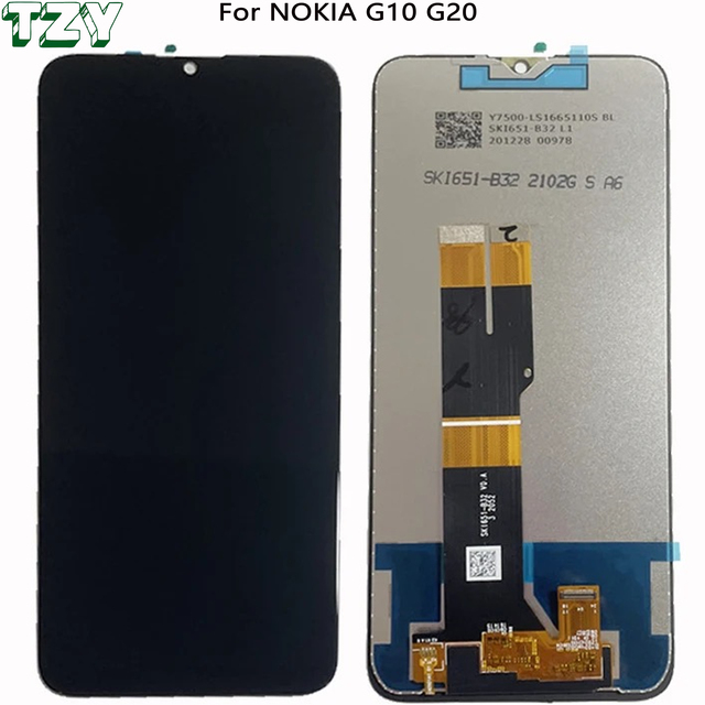 Mobile Phone LCD Display Screen Replacement for Nokia G10 G20 LCD Touch Screen Digioizer Assembly