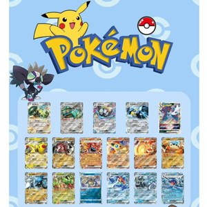 KY pokemoned ชุดการ์ดสะสม, ชุดการ์ดเกมกระดานแกะสลัก eif ชุดการ์ดปริศนาสำหรับเด็กพร้อมกล่องปริศนาสำหรับ3D pokemone - Product Image 4