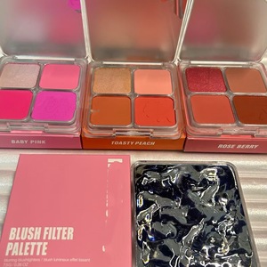 Hu blushing FILTER blushing blushers Palette ความเงางามสูง Blush lighter สูตร4สี ULTRA-pigmented Matte blushes blushes - Product Image 3