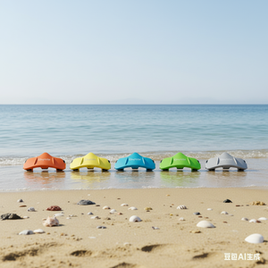 Scooter sous-marin électrique léger en plastique tendance - Accessoire de sport aquatique portable et étanche - Product Image 1