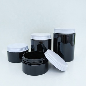 Bán Buôn Rộng Miệng Container Tái Chế Mùi Bằng Chứng Bao Bì Trẻ Em Nhựa Jar Pet Chai Có Thể Với Nắp Mỹ Phẩm Container - Product Image 1