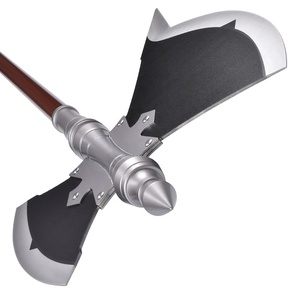 Hacha de doble cabeza de metal de 63 pulgadas, réplica de arma de cosplay de Frieren: Beyond Journey's End, estilo Stark Tomahawk - Product Image 4