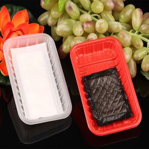 Environmentally Friendly Absorbent Pad Food Contact Safe Soaker 40ml/pcs 130X90mm for Fresh Vegetables and Fruits - Product Image 6