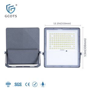 GCOTS Outdoor Solar Powered LED <b>Lights</b> 50W 100W 150W 200W 250W 300W 400W IP65 LED Solar <b>Flood</b> <b>Light</b> for Stadium Road Floodlight - Product Image 2