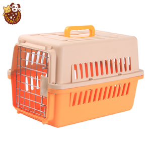 กล่องพลาสติกน้ำหนักเบาสำหรับสุนัขและแมว สำหรับเดินทางนอกบ้าน กล่องใส่สัตว์เลี้ยงแบบพกพา ได้รับการรับรองจากสา<span class=keywords><strong>ยก</strong></span>ารบิน - Product Image 6