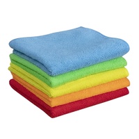 Chiffon en microfibre 40*40cm 300gsm à tricotage chaîne, très absorbant, pour le nettoyage de voitures, de cuisines et de vaisselle - Vente chaude