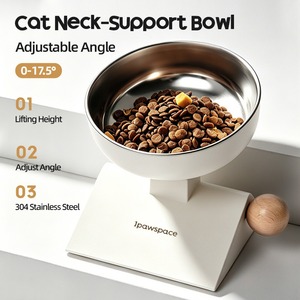 Hot-Selling Elevated Pet <b>Stand</b> - Stainless Steel <b>Bowl</b> Set - Product Image 3