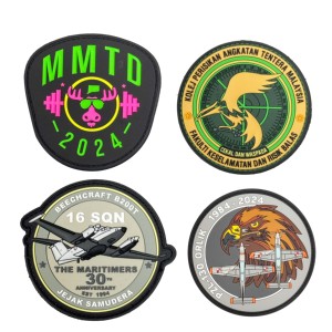 Custom Rubber 3d Logo Labels Pvc Embossed Anime Rubber <span class=keywords><strong>Patches</strong></span> Vestuário Pvc <span class=keywords><strong>Patches</strong></span> para Saco - Product Image 2
